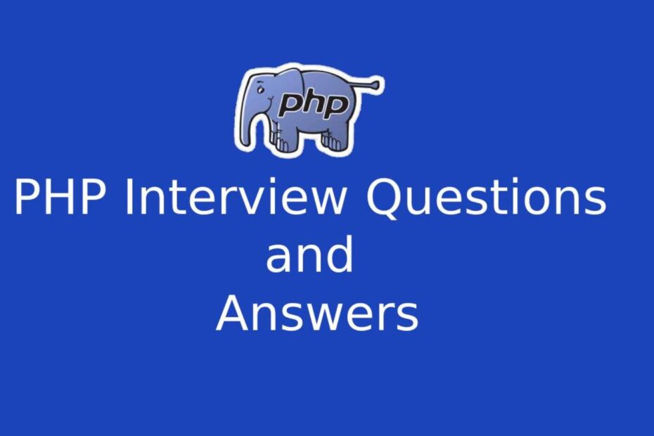 php interview questions and answers