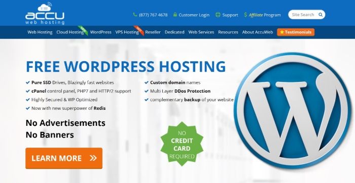 AccuWeb Free Hosting