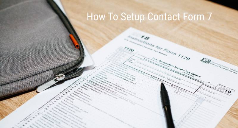 How to setup contact form 7 : Beginner's Tutorials