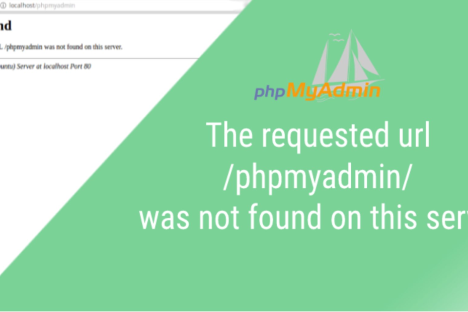 phpmyadmin not found 1