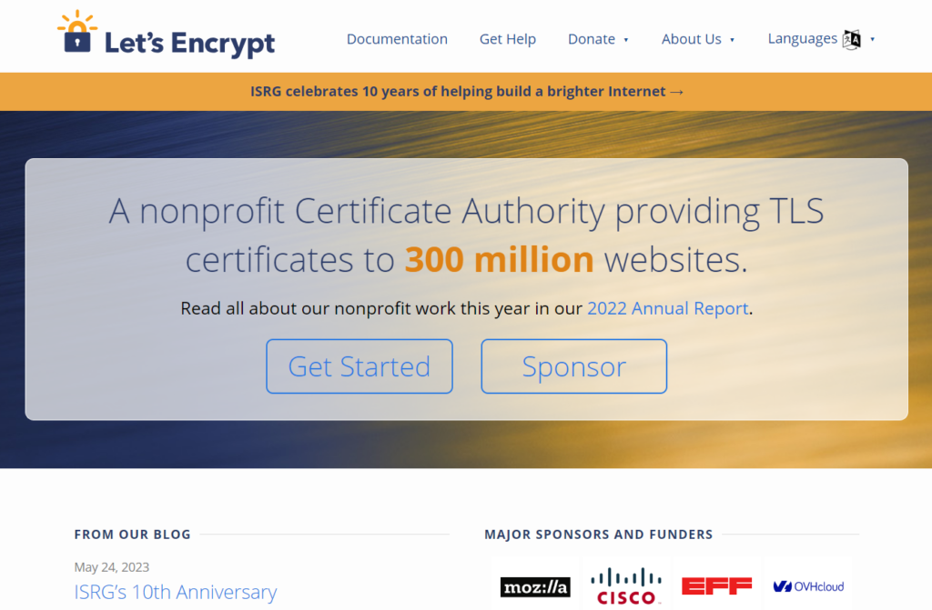 letsEncrypt