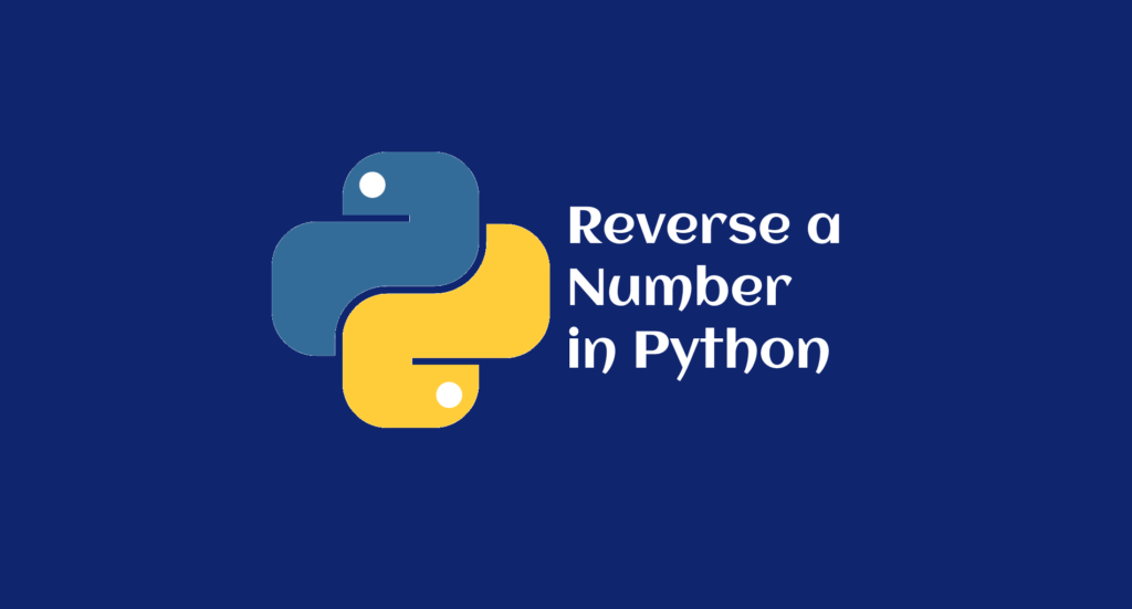 reverse a number in python