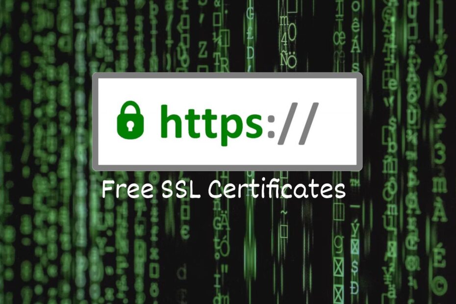 ssl certificates